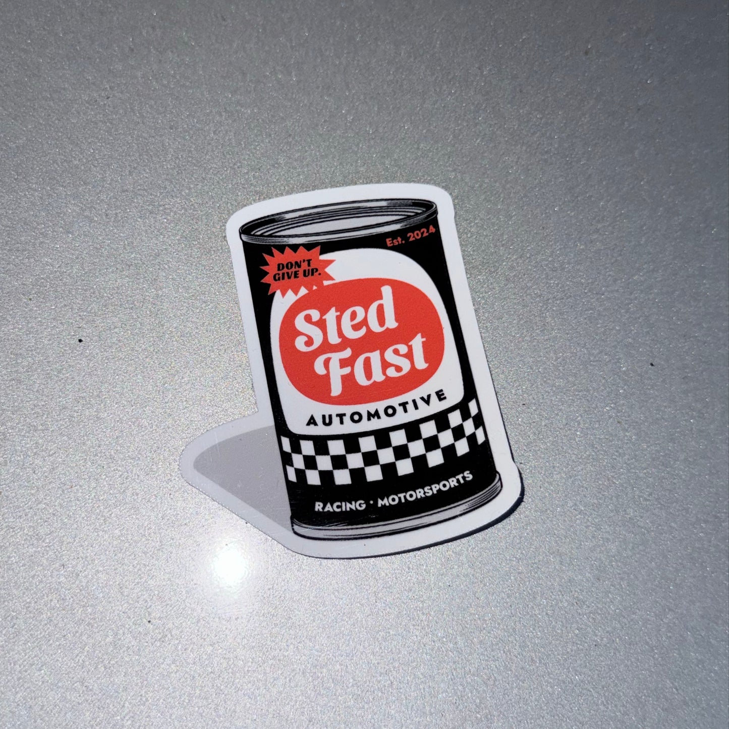 Racing Oil Sticker