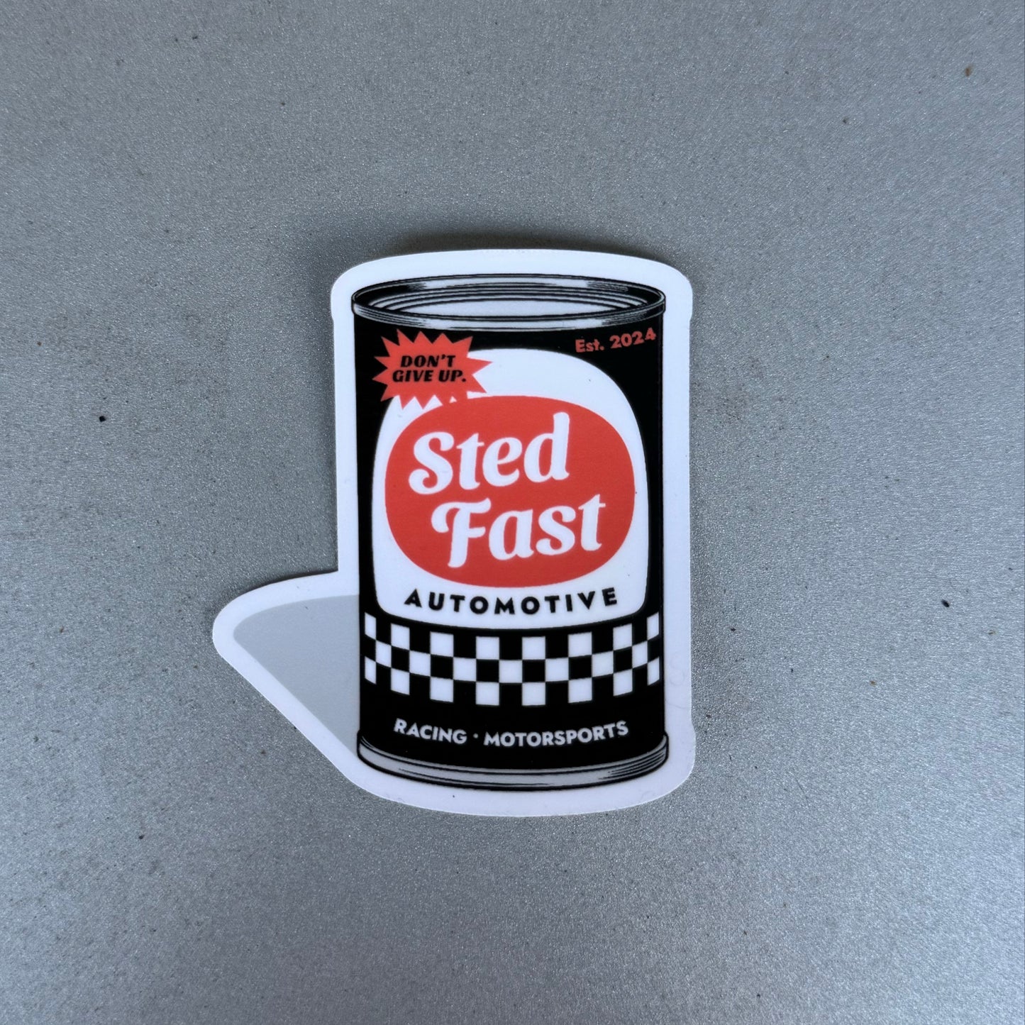 Racing Oil Sticker