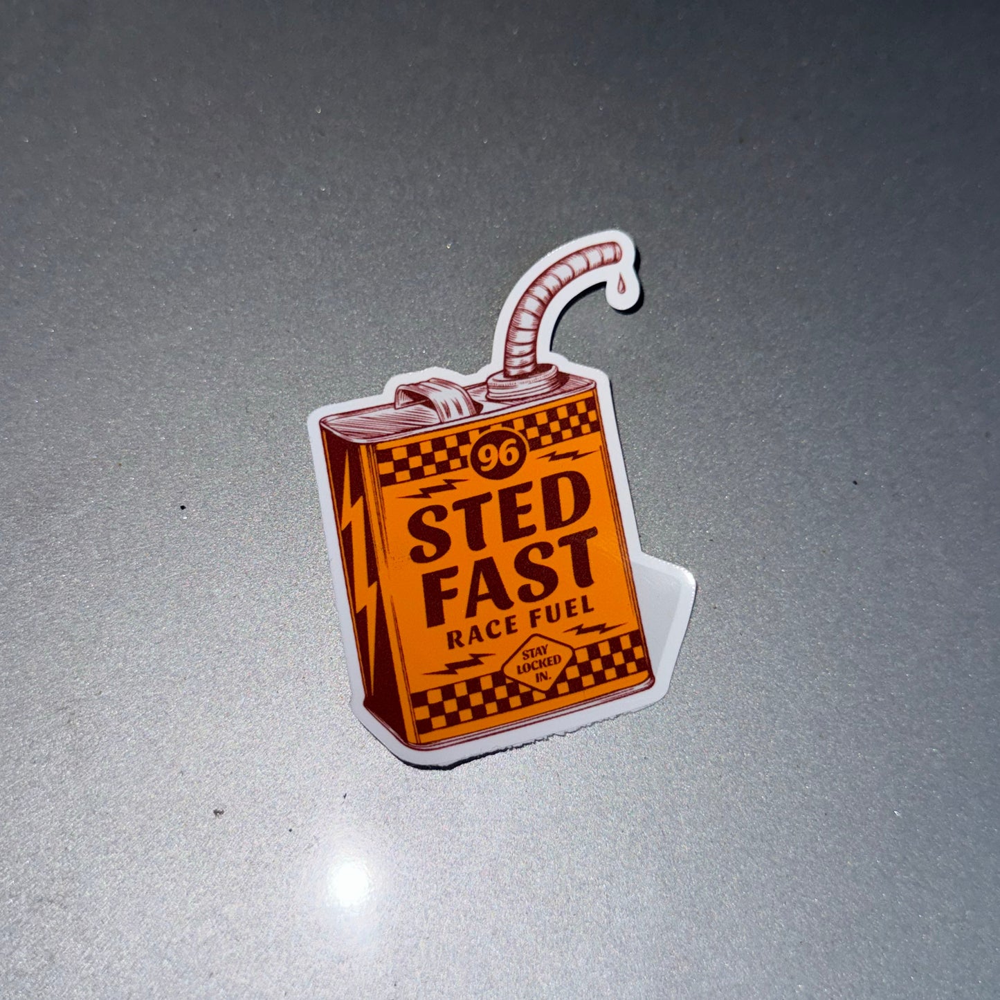 Race Fuel Sticker