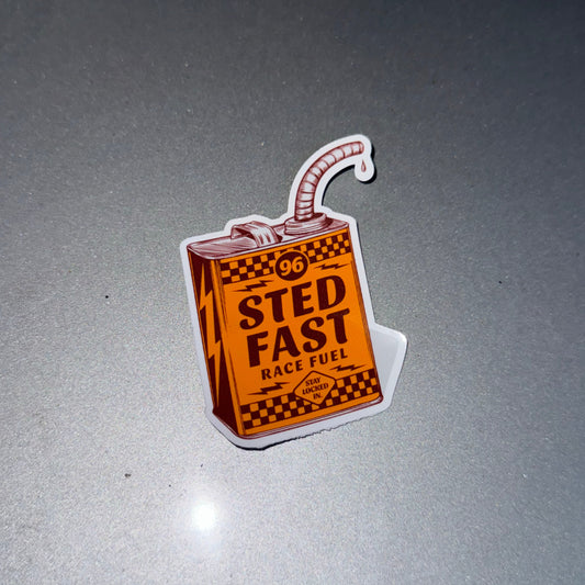 Race Fuel Sticker
